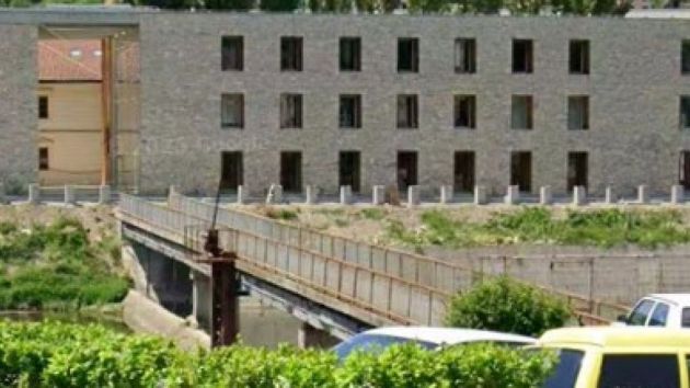 Pješački most kod Andrićgrada u Višegradu
