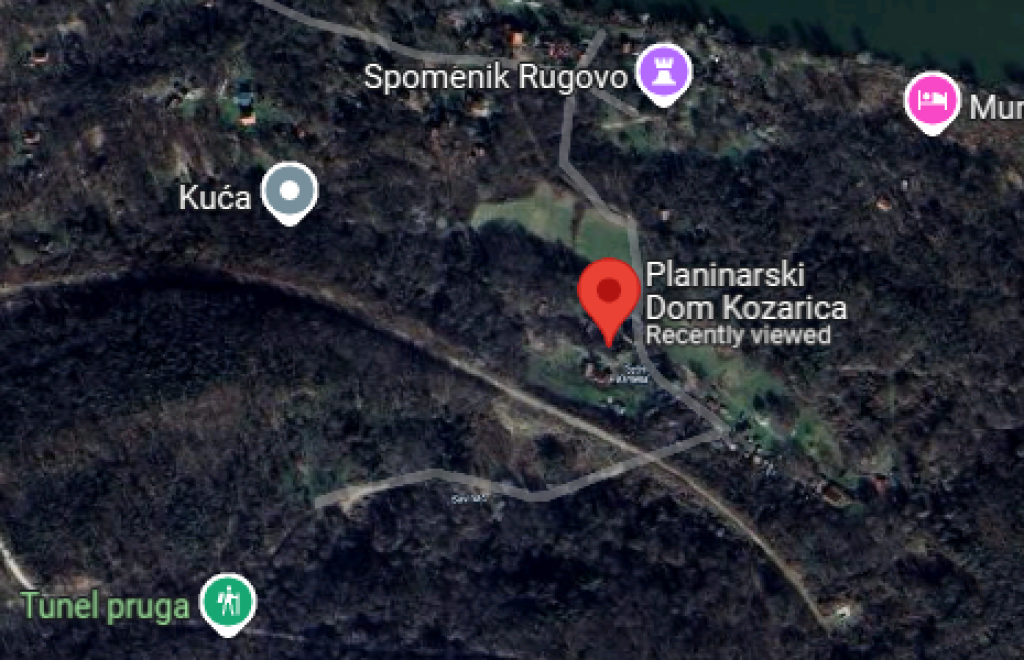 planinarski dom Kozarica Čortanovci