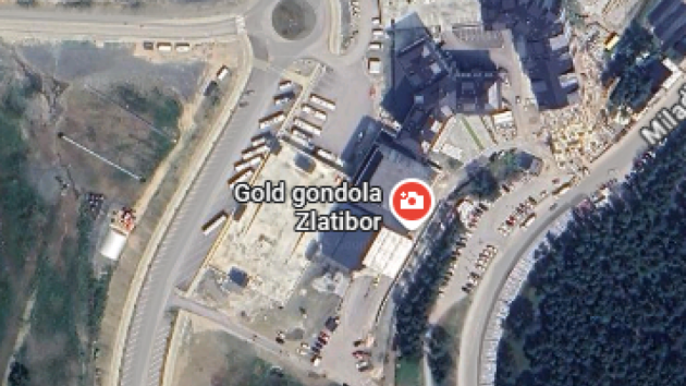 Početna stanica Gold gondole na Zlatiboru