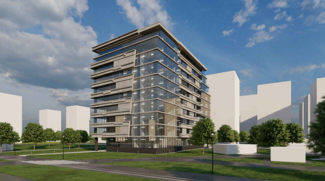 Poslovna zgrada Dunav osiguranja Jurija Gagarina Novi Beograd
