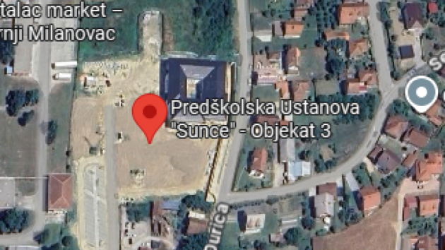Vrtić Sunce Objekat III Nevade Gornji Milanovac