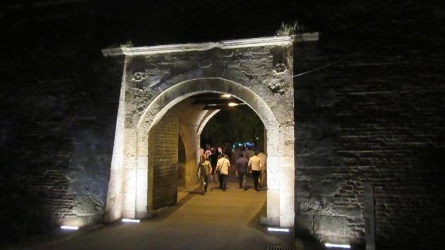Nova dekorativna rasveta na Kalemegdanu