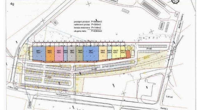 Projekat: Retail park Bečej