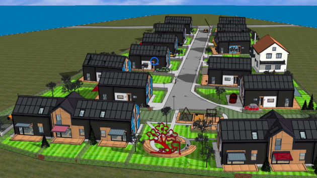 Gated community kompleks vila Ritopek