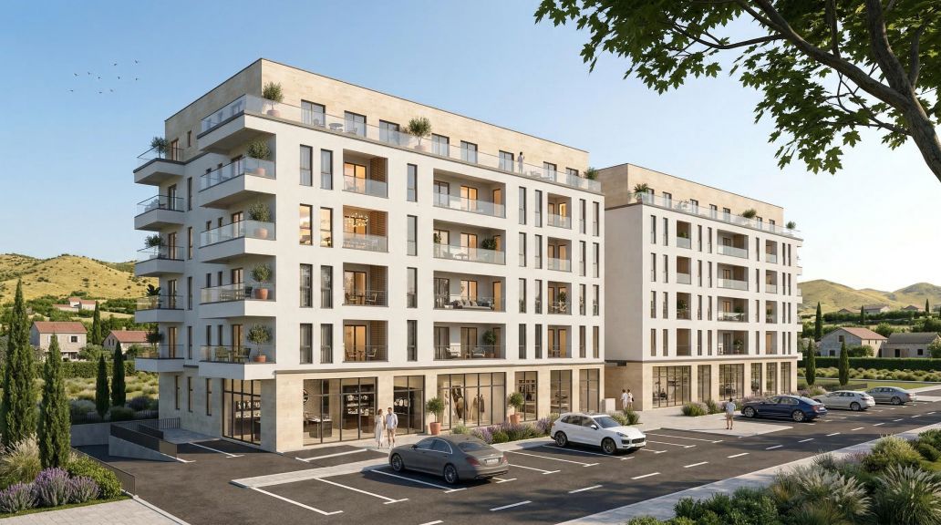 stambeno poslovna zgrada Romulus Partners Zabjelo Podgorica