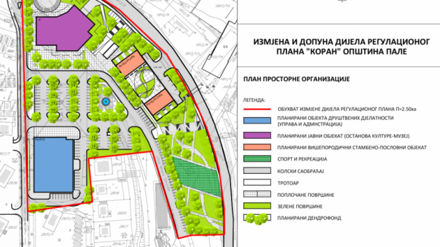 Projekat: Administrativno kulturni centar Pale