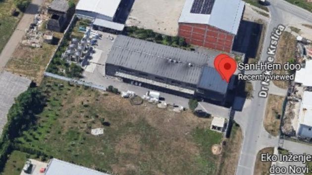 Fabrika sredstava za dezinfekciju i čišćenje Sani Hem Novi Sad