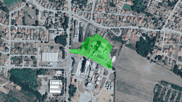 Silos za žitarice fabrike ulja Dunavka Veliko Gradište
