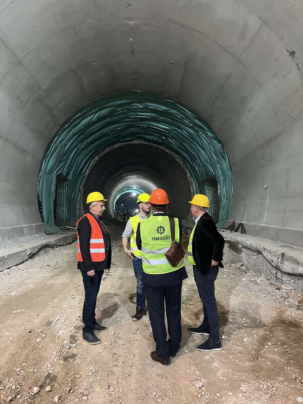 Sjeverno gradilište tunela Hranjen (Foto: JP Autoceste FBiH)