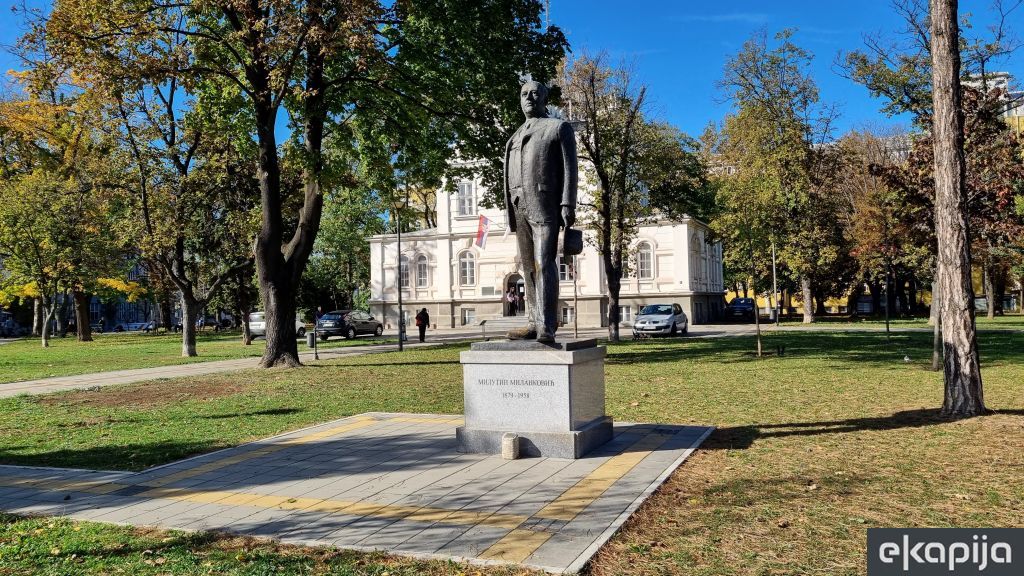 Park i spomenik Milutina Milankovića Beograd