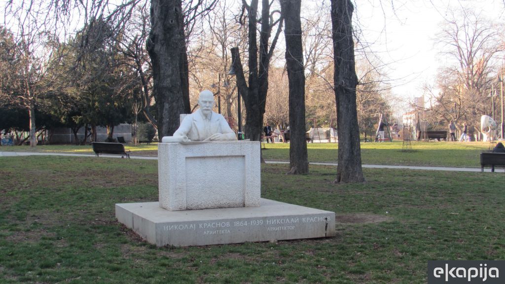 spomenik Nikolaju Krasnovu Mali Tašmajdan