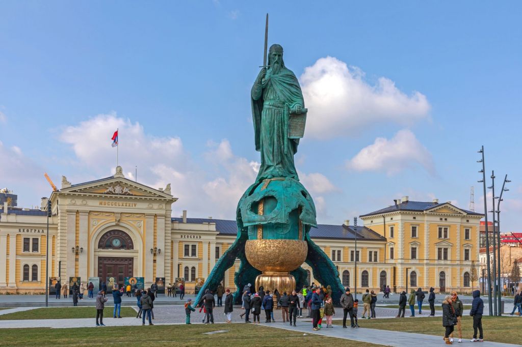 spomenik Stefanu Nemanji u Beogradu