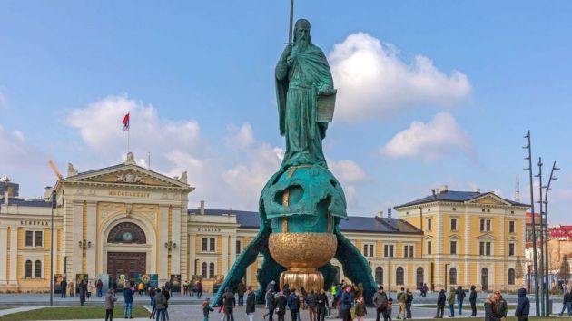 spomenik Stefanu Nemanji u Beogradu