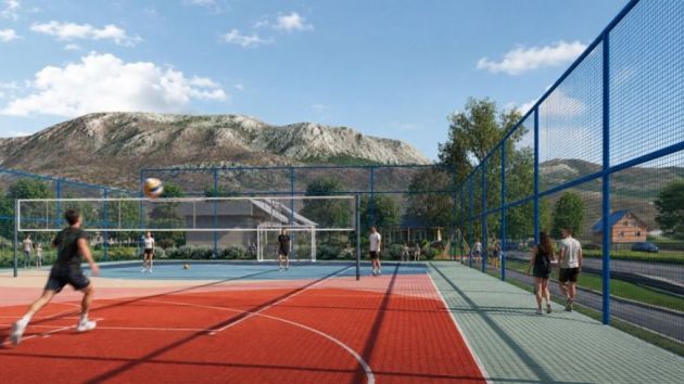 Optimus Project Sportski teren u Murtovini, Podgorica
