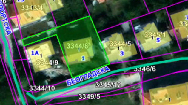 Projekat: Stambena zgrada Beogradska ulica 1 Sokobanja