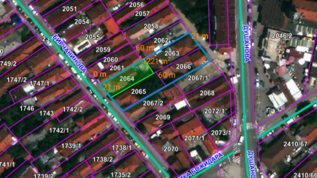 Projekat: Stambena zgrada Birčaninova 21-23 Kruševac