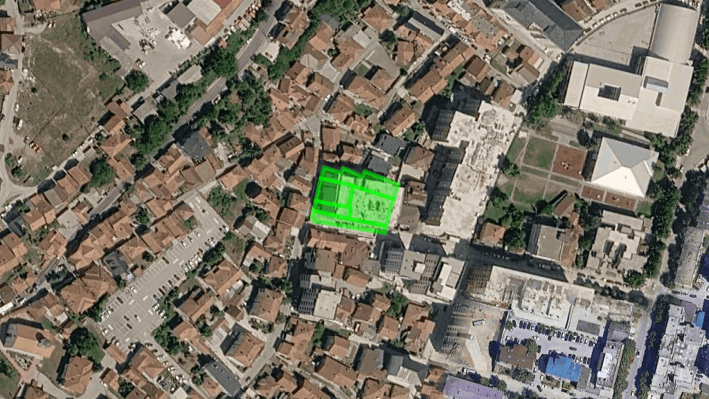 Stambena zgrada ugao Stane Bačanin i Relje Krilatice Novi Pazar