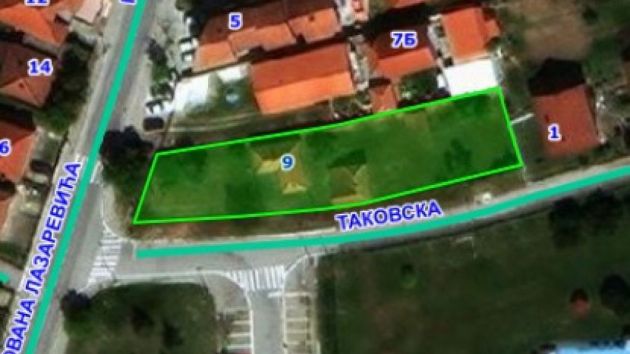 Stambena zgrada ugao Takovske i Milovana Lazarevića Lazarevac