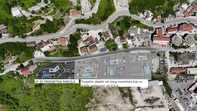 Stambeno-poslovna zgrada na Podima, Herceg Novi