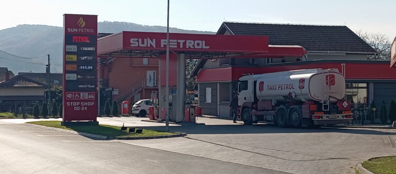 Benzinska stanica Sun petrol Trstenik