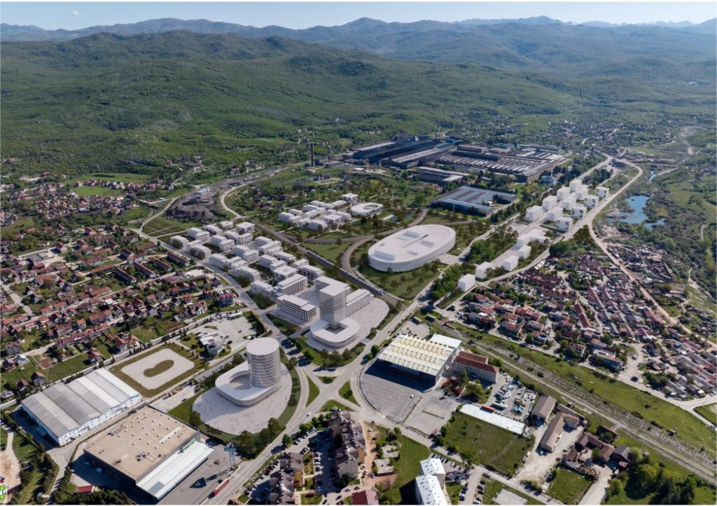 stambeno poslovni kompleks Sunčani grad Nikšić