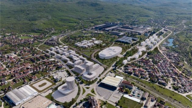 stambeno poslovni kompleks Sunčani grad Nikšić