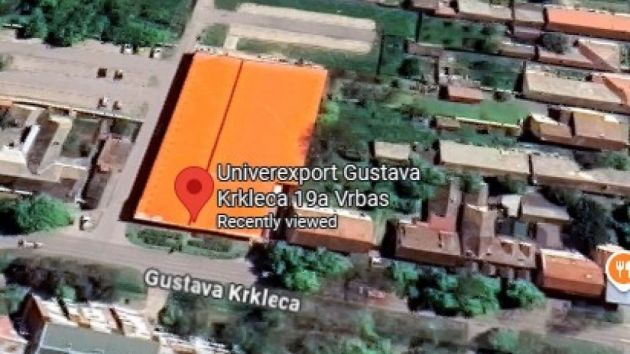 Supermarket Univerexport Gustava Krkleca 19 Vrbas