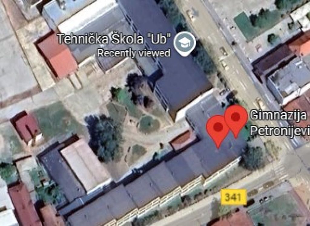 Zgrada Tehničke škole i Gimnazije Branislav Petronijević Ub