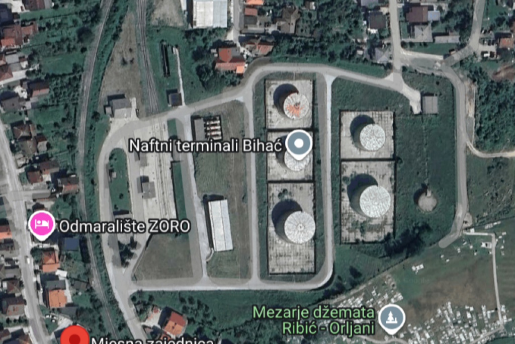 Terminal tečnih naftnih derivata Bihać