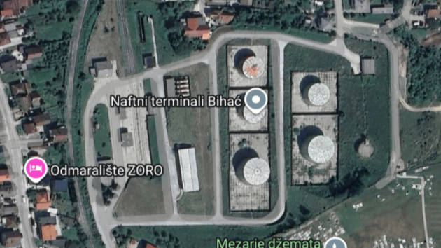 Terminal tečnih naftnih derivata Bihać