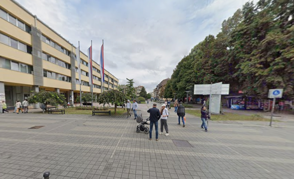Trg Jovana Sarića Kraljevo