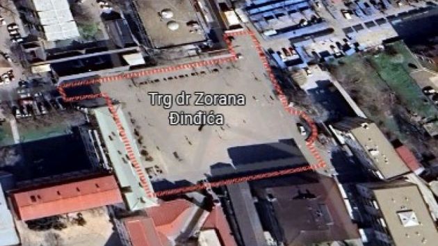 Trg Zorana Đinđića Stara Pazova