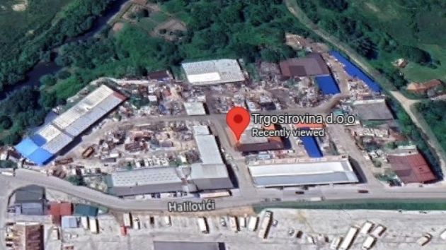 Pogon za preradu industrijskih otpadaka Trgosirovina Sarajevo