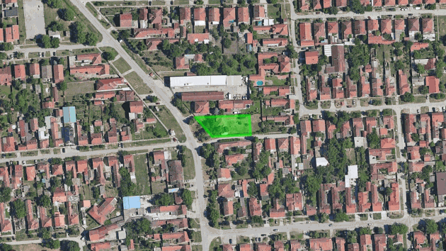 Trgovinski objekat Železnička 126 Zrenjanin