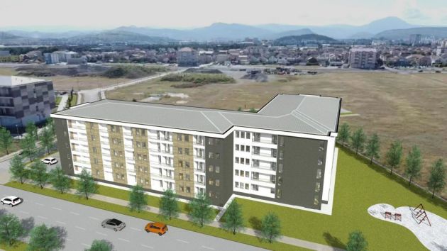 stambena zgrada Trudbenik Stari aerodrom Podgorica