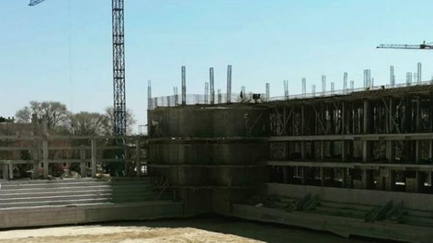 Izgradnja stadiona FK TSC iz Bačke Topole