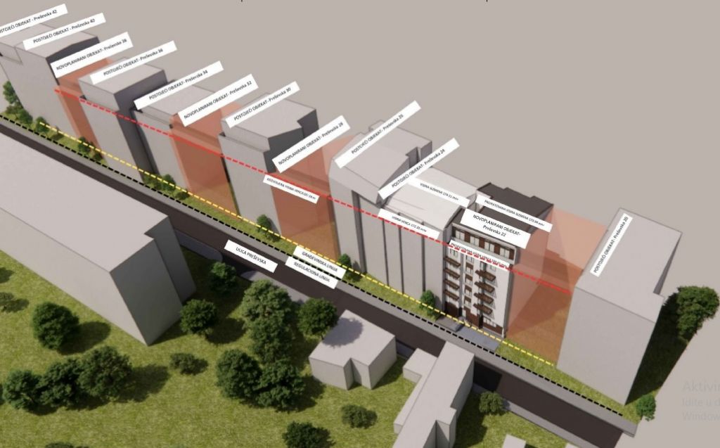UMM stambena zgrada Preševska 22 Zvezdara