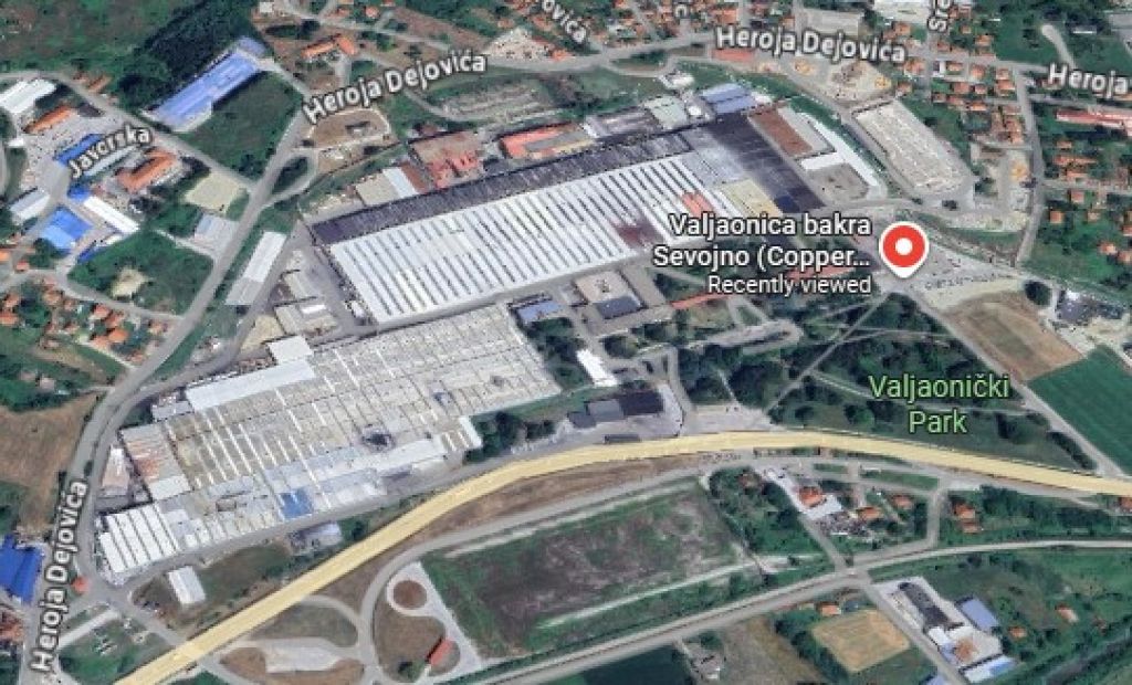 Valjaonica bakra Sevojno