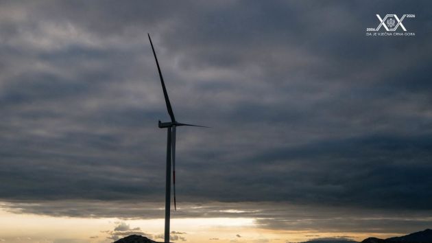 Vjetroelektrana Gvozd kod Nikšića