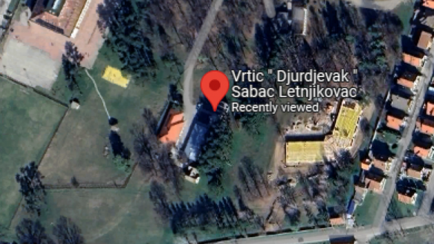 Vrtić Đurđevak Letnjikovac Šabac