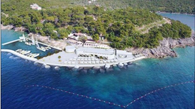 marina i kupalište na Žanjicu