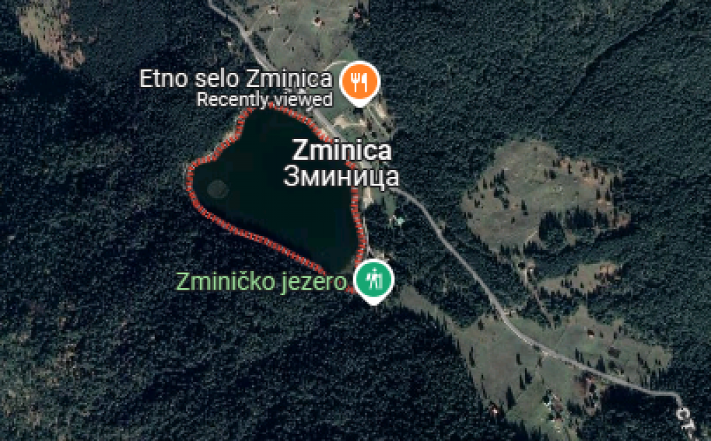 Zminičko jezero Sinjajevina
